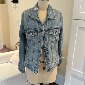 J.Crew distressed Jean jacket
